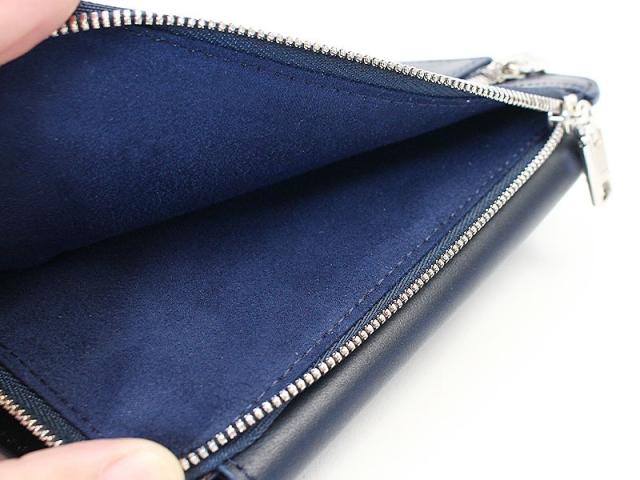 アッソブ 折財布 081601 ネイビー