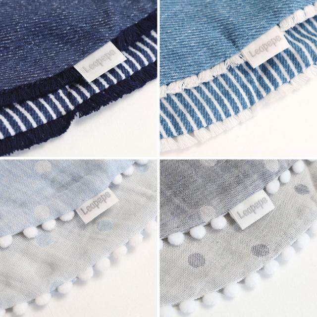 Leapepe レアペペ リバーシブル モスリンガーゼ スタイ