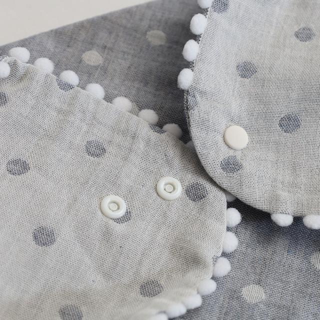 Leapepe レアペペ リバーシブル モスリンガーゼ スタイ