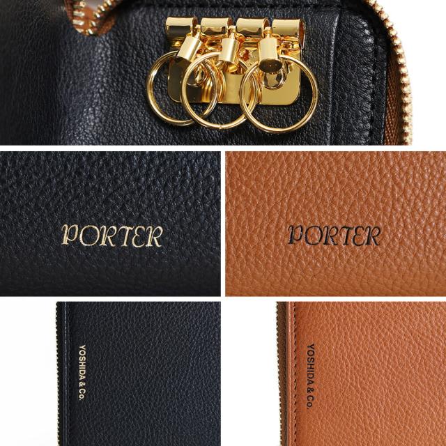 ポーター トーン キーパース 二つ折り財布 150-02291 ディティール画像08