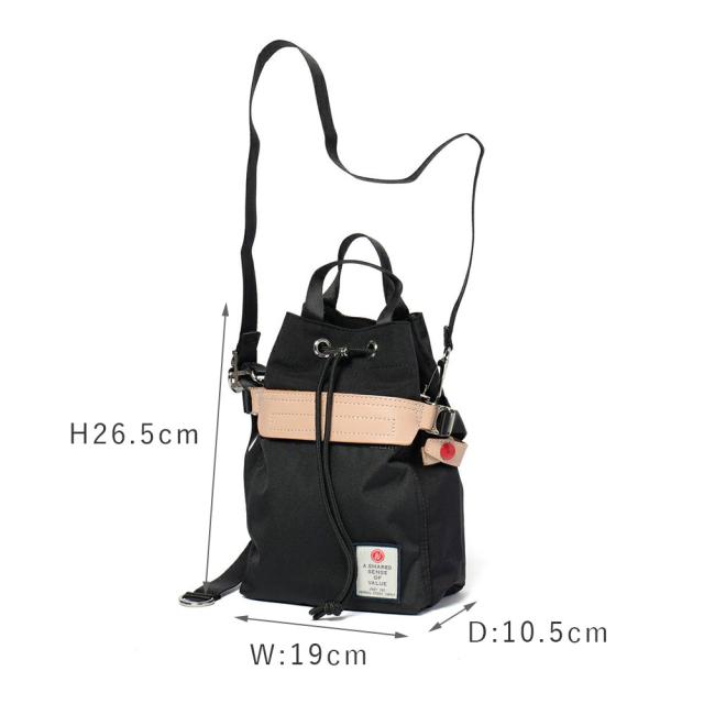 アッソブ 巾着ショルダー