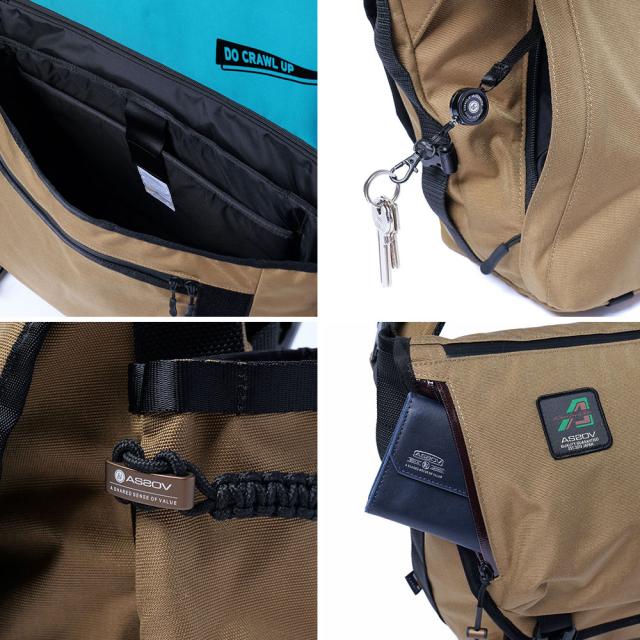 アッソブ メッセンジャーバッグ