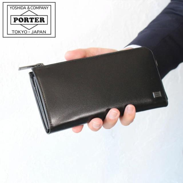 新品　PORTER コインケース　ブラック　プリュム　財布　L字ファスナー 楽天市場】ポーター プリュム ウォレット 179-03869 財布 半札 L