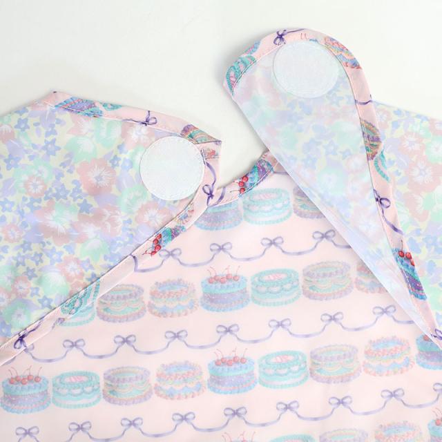 fafa フェフェ SINE エプロンスモック ベビーピンクケーキ 1835-2002