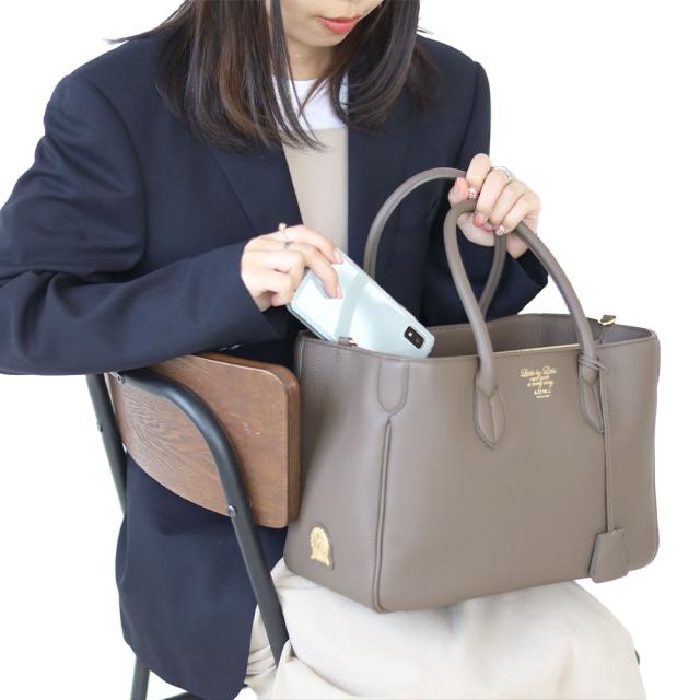 A.D.M.J. 牛革 トートバッグ32cm 23sc080308-1