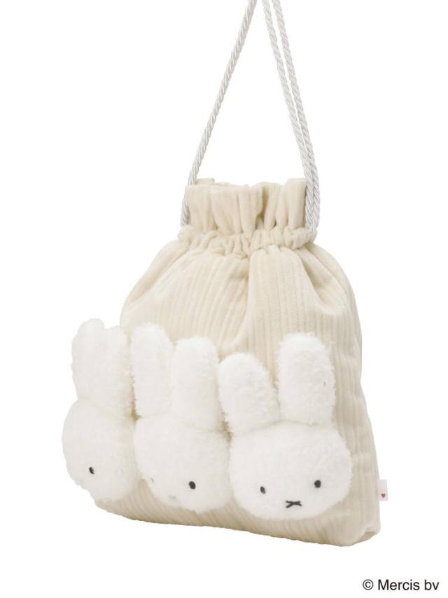 注目ブランド メリージェニー ミッフィー Miffyならんだポシェット Merry Jenny ミッフィーちゃん バッグ うさこちゃん 巾着 Miffy 激安単価で Www Iacymperu Org