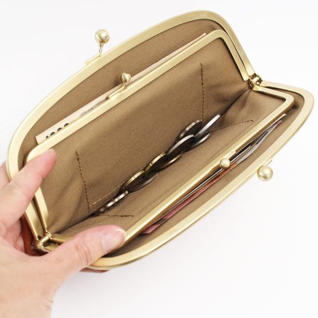 フォルナ ヌメオイルシュリンク がま口長財布 2993603