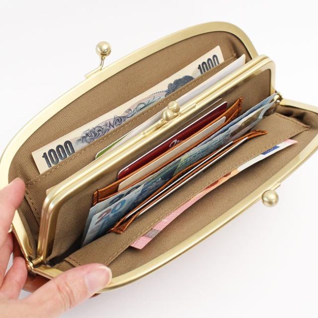 フォルナ ヌメオイルシュリンク がま口長財布 2993603