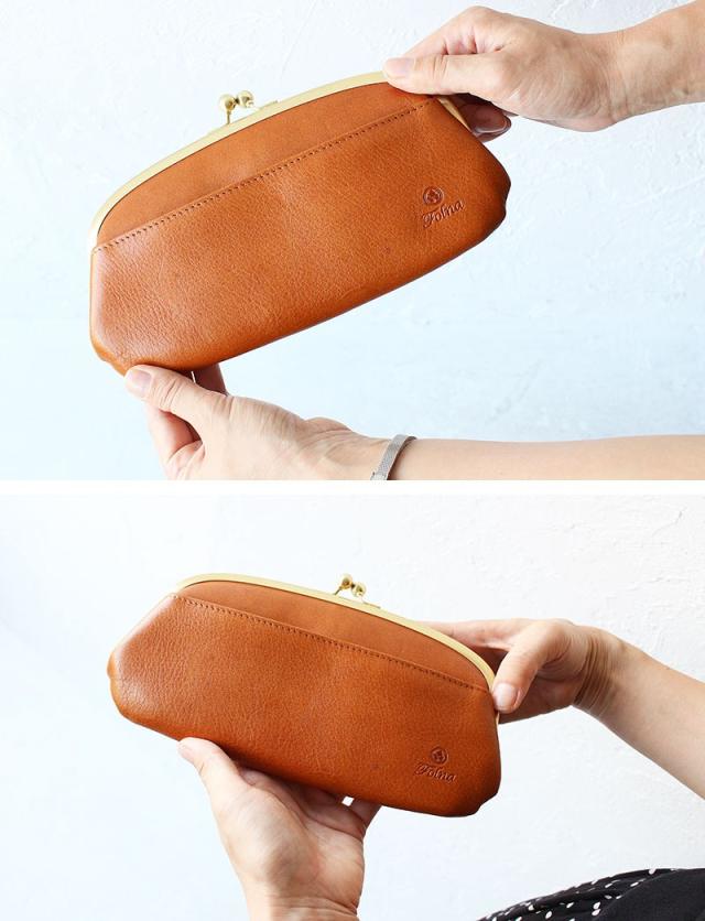 フォルナ ヌメオイルシュリンク がま口長財布 2993603