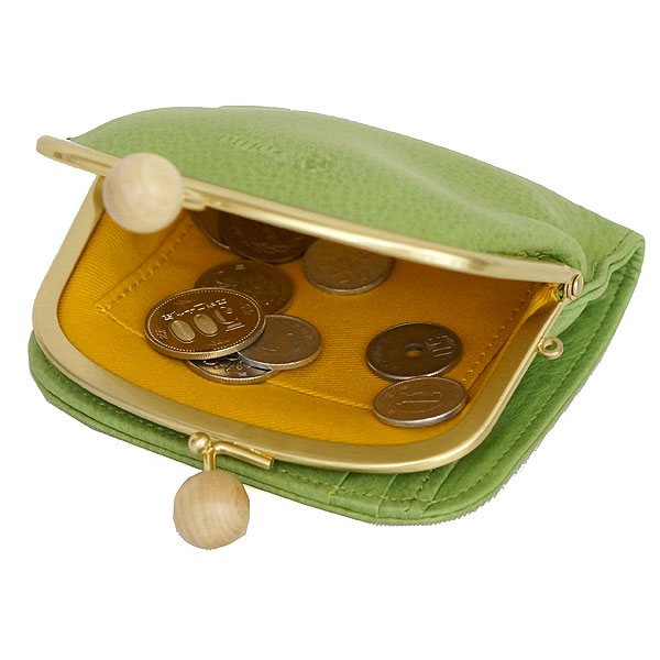 フォルナ Folnaウッドボールがま口二つ折り財布  2993759 ディティール画像01