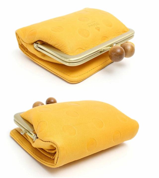 フォルナ Folnaウッドボールがま口二つ折り財布  2993793 ディティール画像01