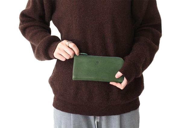 フォルナ ヌメオイルシュリンク スマートLファスナー長財布  2993836