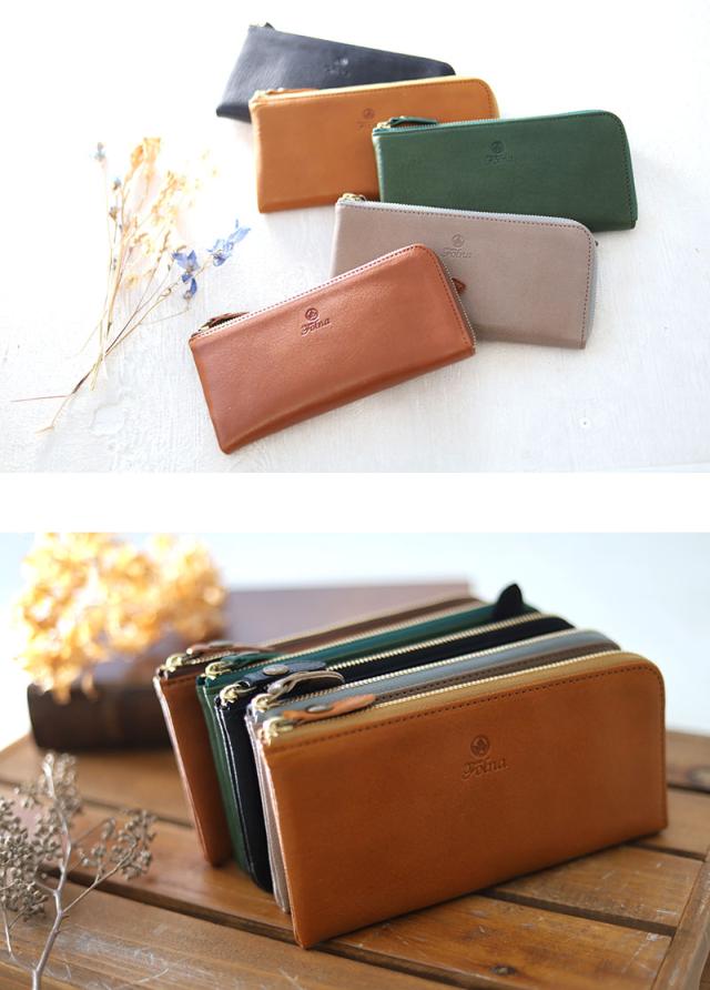 フォルナ ヌメオイルシュリンク スマートLファスナー長財布  2993836