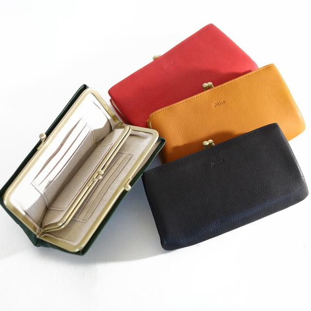 フォルナ 財布 Folna 2993870 オリーブヌメ がま口