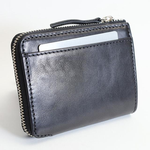 ポイント10% クリード 折財布 Creed BRUCIATO L字ジップ ミドル