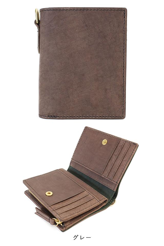 クリード UDUK ミドルウォレット 二つ折り財布 312c974 サイズ画像