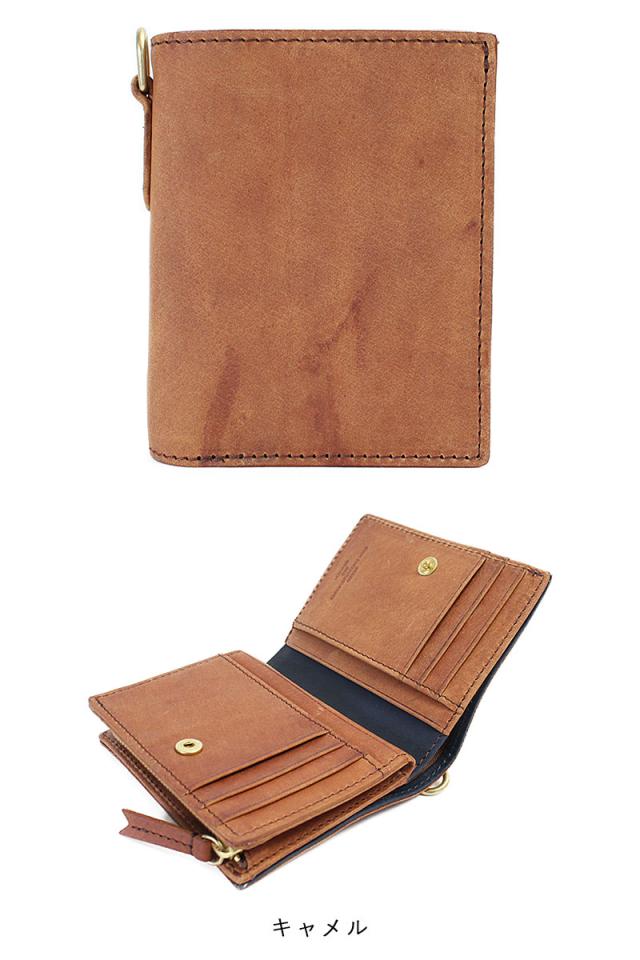 クリード UDUK ミドルウォレット 二つ折り財布 312c974 サイズ画像