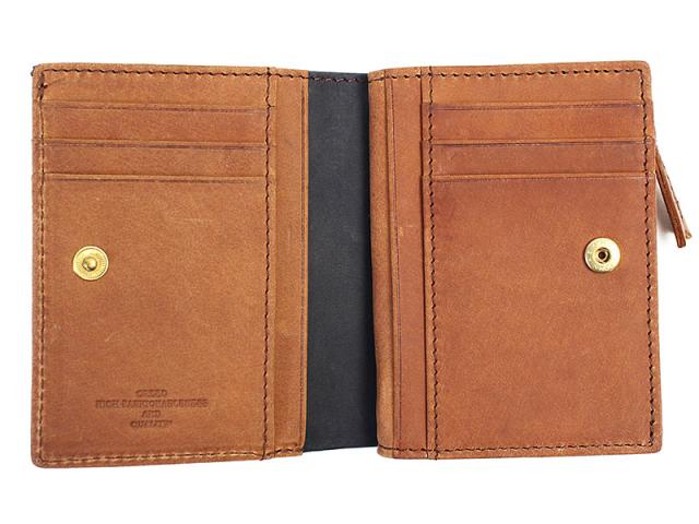 クリード UDUK ミドルウォレット 二つ折り財布 312c974 ディティール