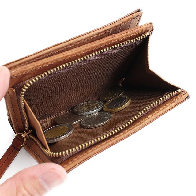 クリード UDUK ミドルウォレット 二つ折り財布 312c974 ディティール