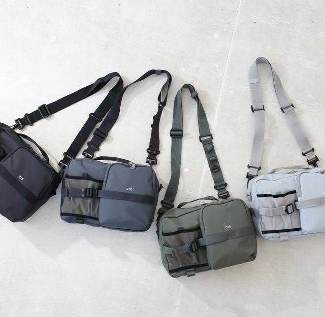 CIE GRID3 BOTTLE SHOULDER BAG (L)