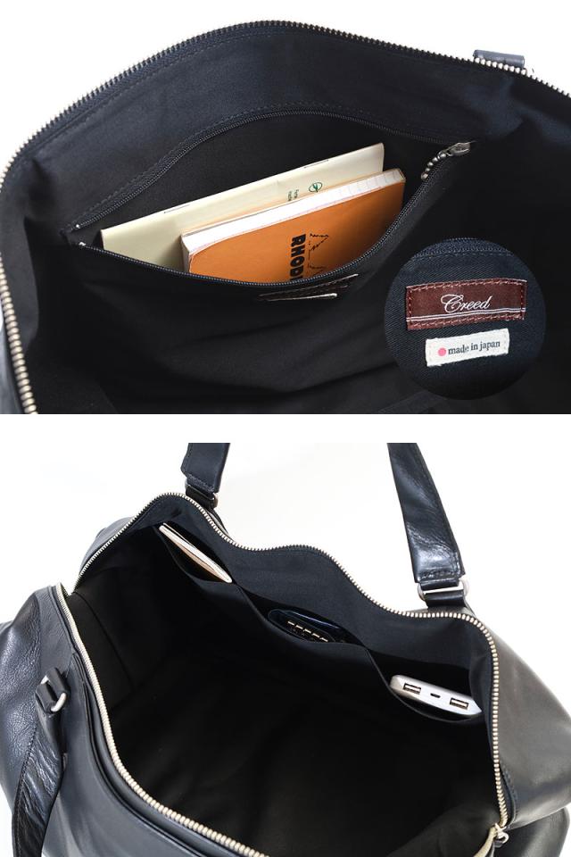 クリード 2WAYレザーボストン 371c786
