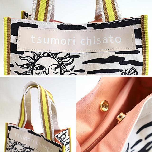 ツモリチサト キャリー サボテンと太陽 トートバッグ サブバッグ Sサイズ