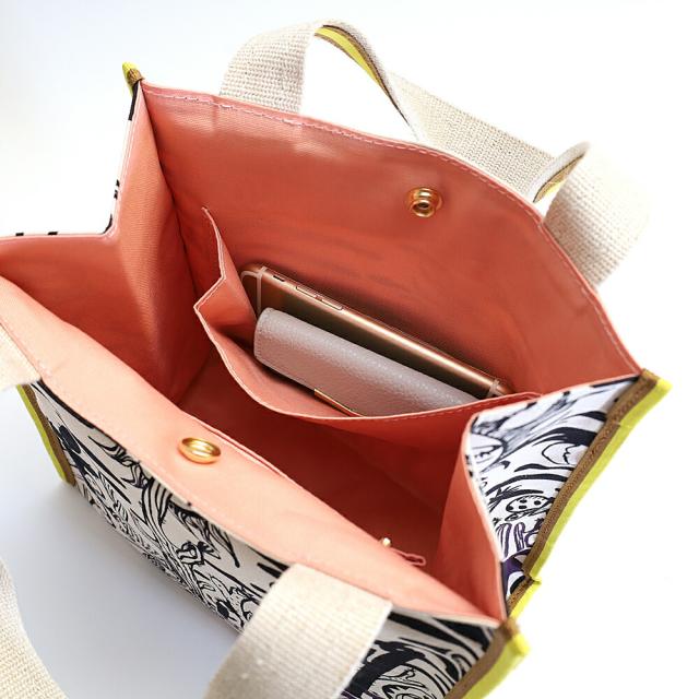 ツモリチサト キャリー サボテンと太陽 トートバッグ サブバッグ Sサイズ