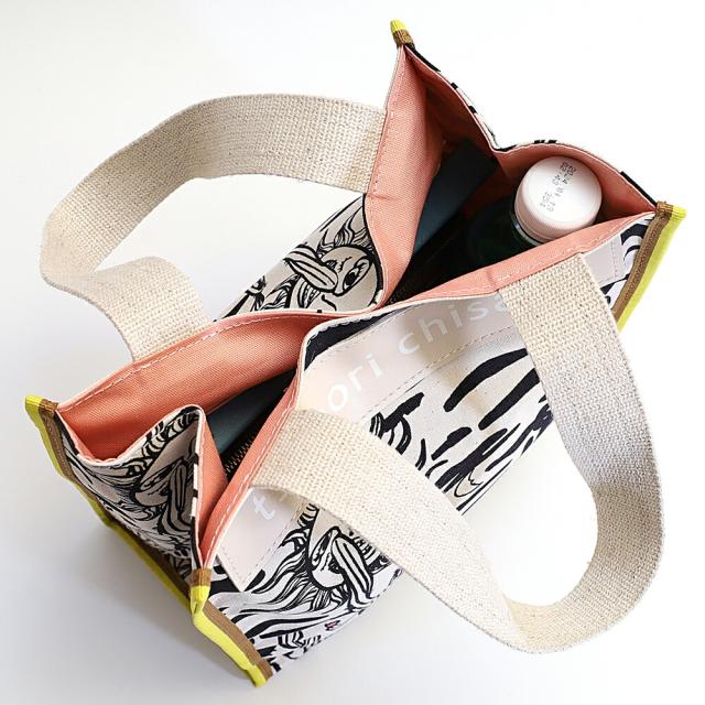 ツモリチサト キャリー サボテンと太陽 トートバッグ サブバッグ Sサイズ