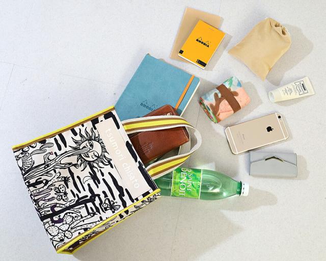 ツモリチサト キャリー サボテンと太陽 トートバッグ サブバッグ Sサイズ