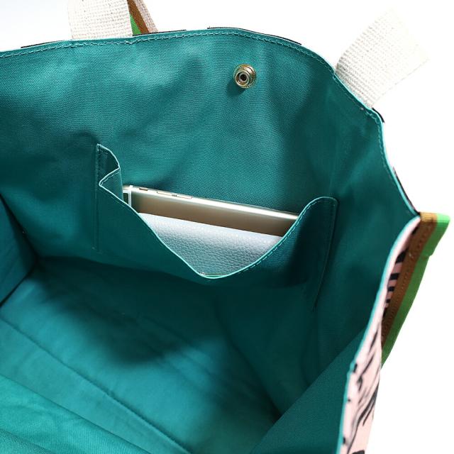 ツモリチサト キャリー サボテンと太陽 トートバッグ サブバッグ Lサイズ