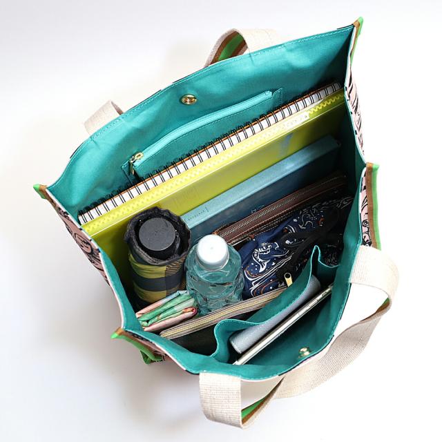 ツモリチサト キャリー サボテンと太陽 トートバッグ サブバッグ Lサイズ