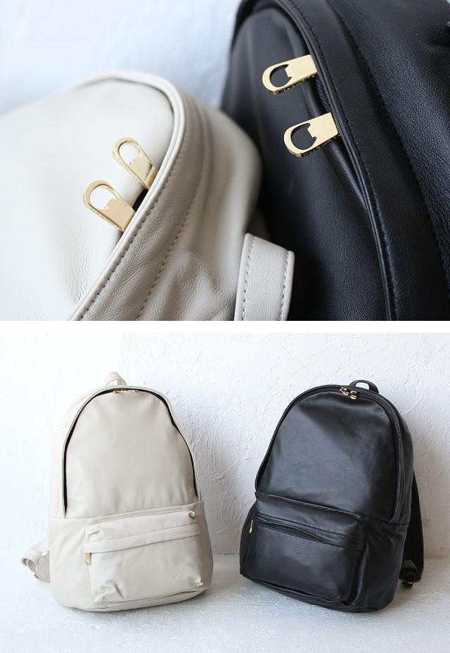 ツモリチサト ライトラム 羊革 レザーリュック 53441