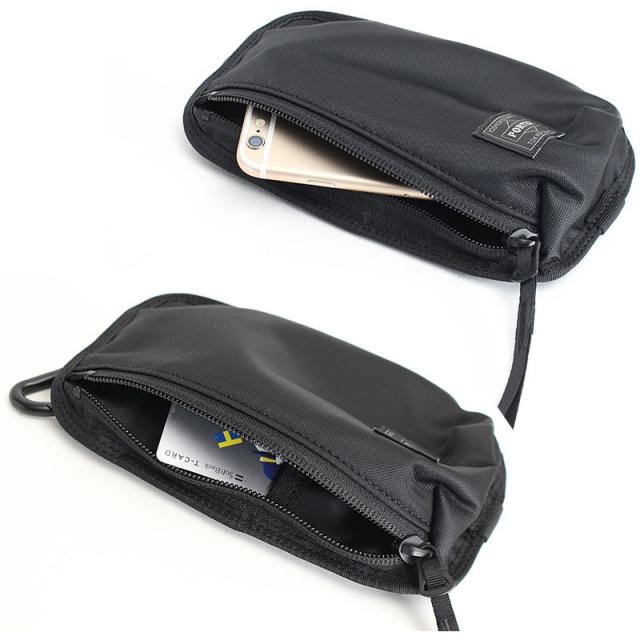 細部にもこだわったポーターのポーチ