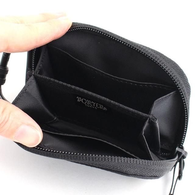 細部にもこだわったポーターのコインケース カードケース