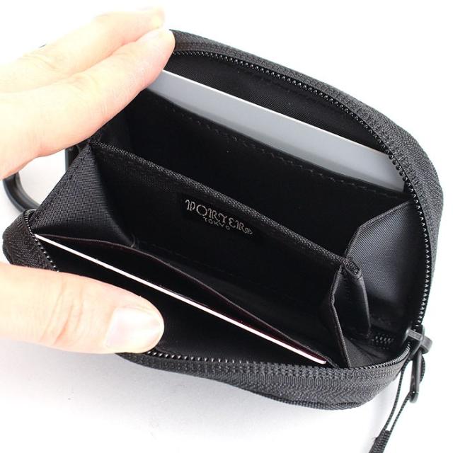 細部にもこだわったポーターのコインケース カードケース