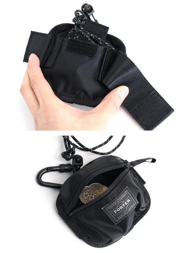 細部にもこだわったポーターのコインケース カードケース