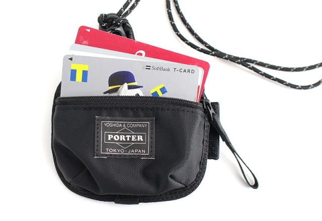 細部にもこだわったポーターのコインケース カードケース