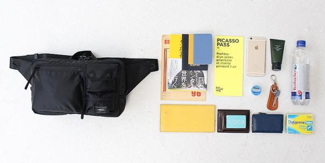 細部にもこだわったポーターのショルダーバッグ