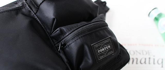細部にもこだわったポーターのショルダーバッグ