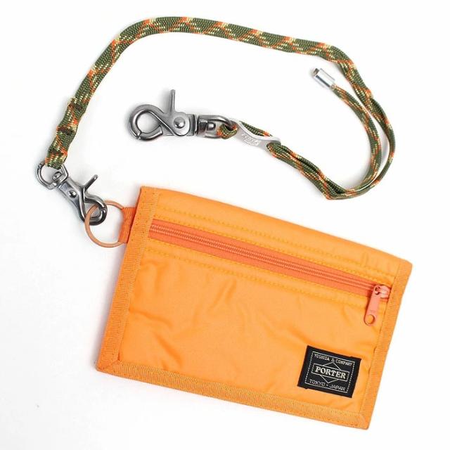 細部にもこだわったポーターのウォレットコード