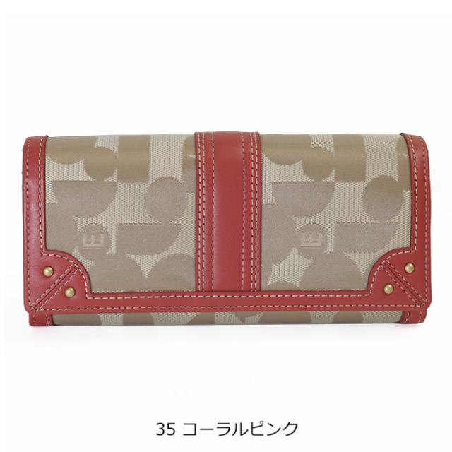 ELLE エル シェリール2 フラップ式長財布