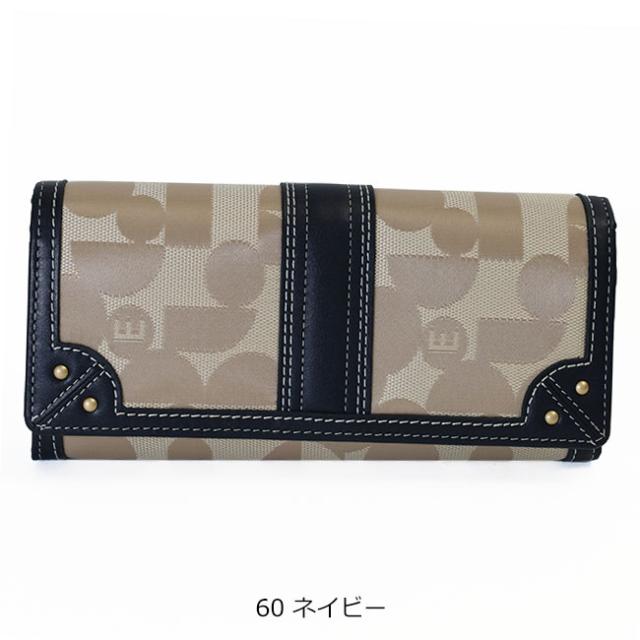 ELLE エル シェリール2 フラップ式長財布
