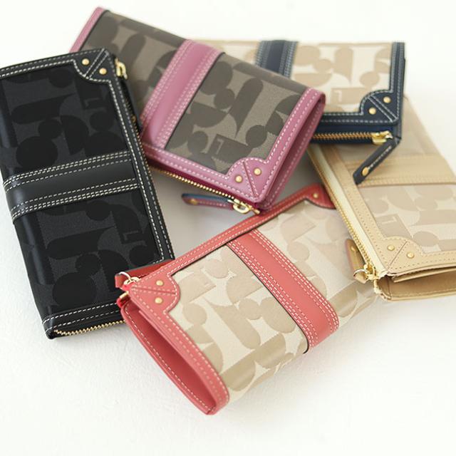 ELLE エル シェリール2 L字ファスナー長財布