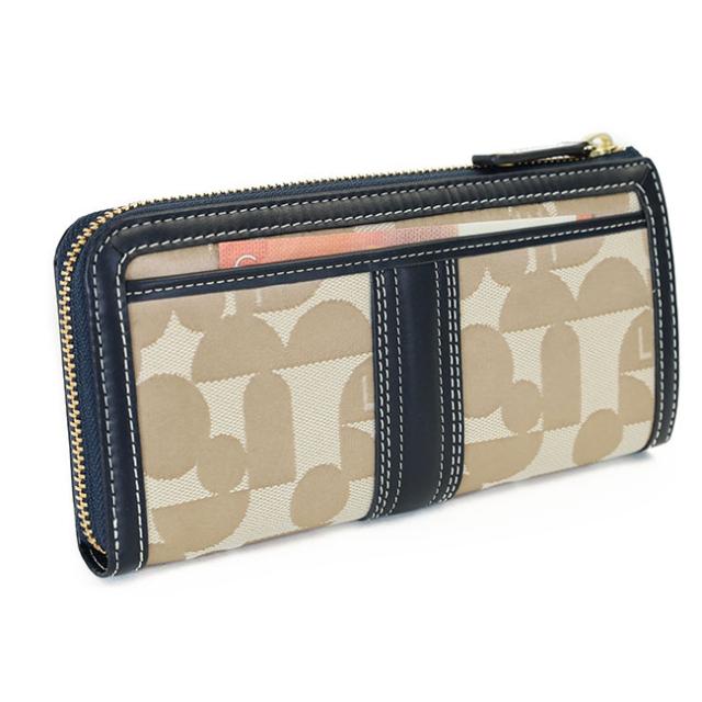 ELLE エル シェリール2 L字ファスナー長財布