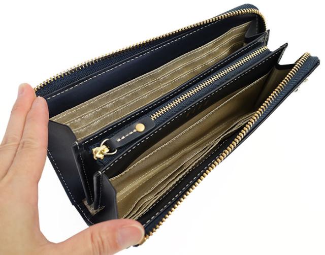 ELLE エル シェリール2 L字ファスナー長財布