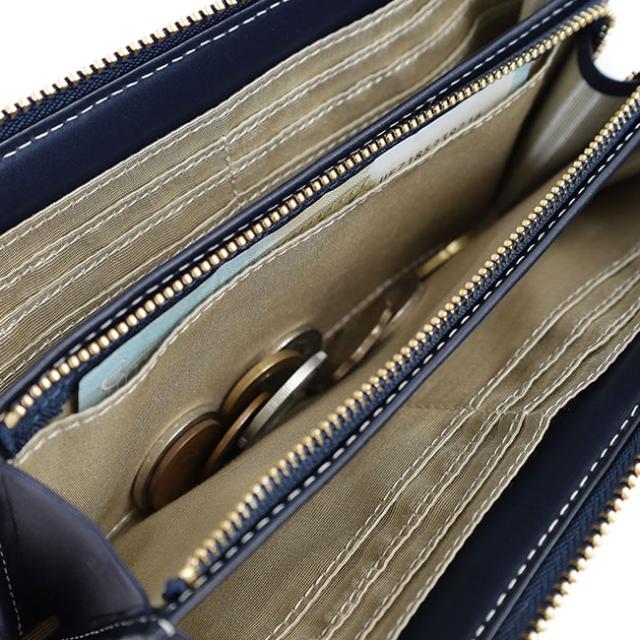 ELLE エル シェリール2 L字ファスナー長財布