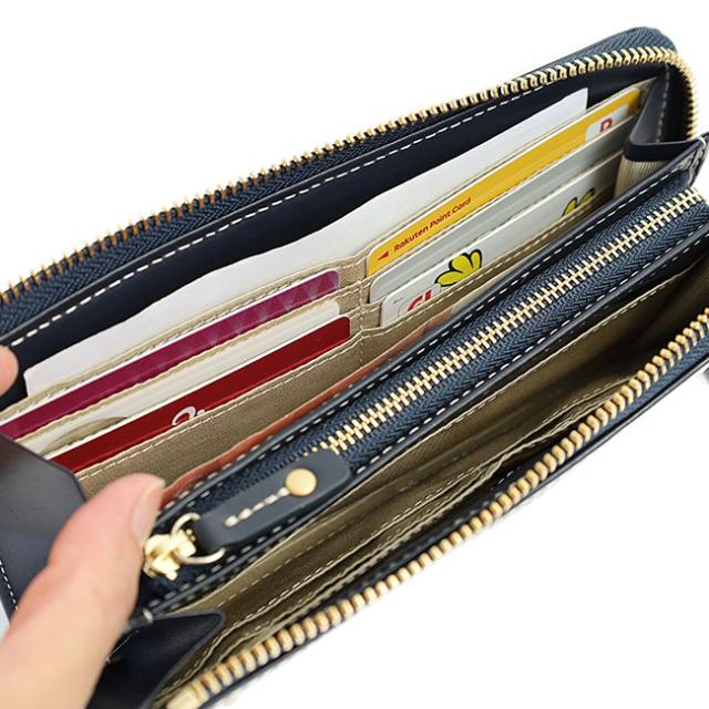 ELLE エル シェリール2 L字ファスナー長財布