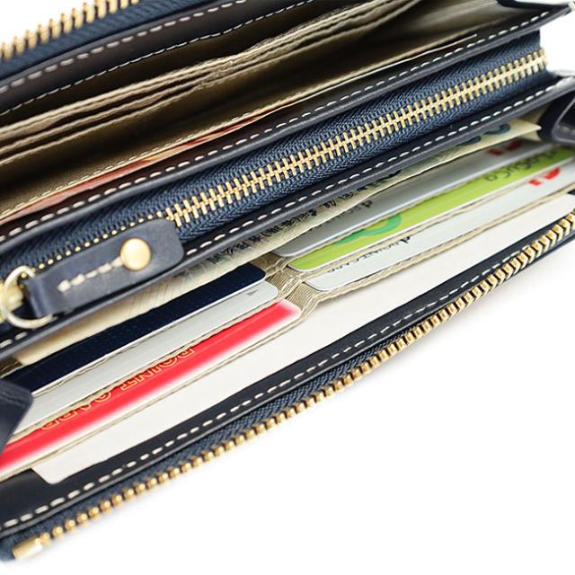 ELLE エル シェリール2 L字ファスナー長財布