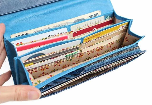 sybilla シビラ ラーナ かぶせ式長財布 5470172