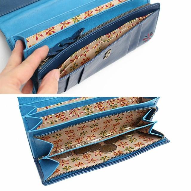 sybilla シビラ ラーナ かぶせ式長財布 5470172